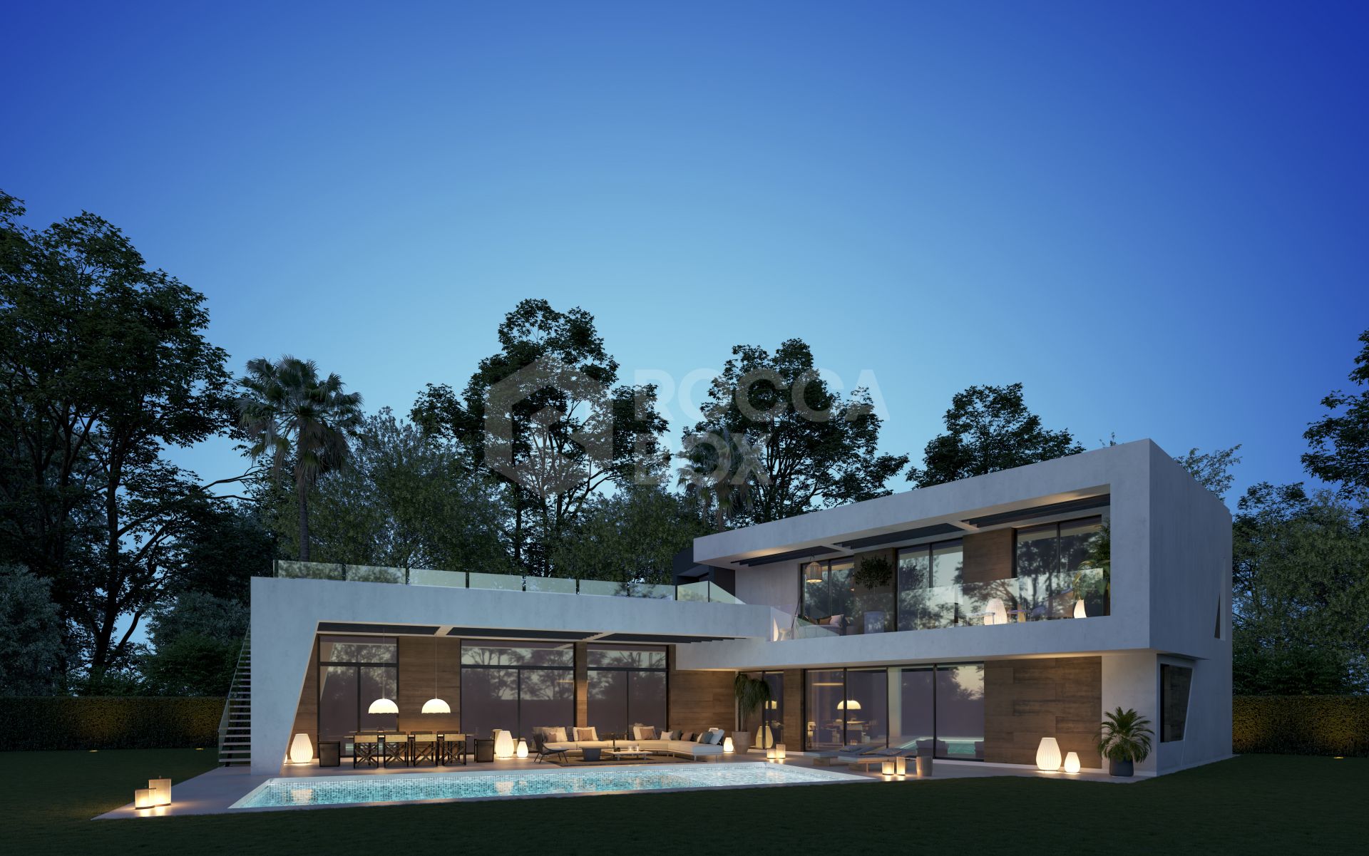 Luxurious Family Living: Stunning 4-Bedroom Villa with Pool and Basement Garage