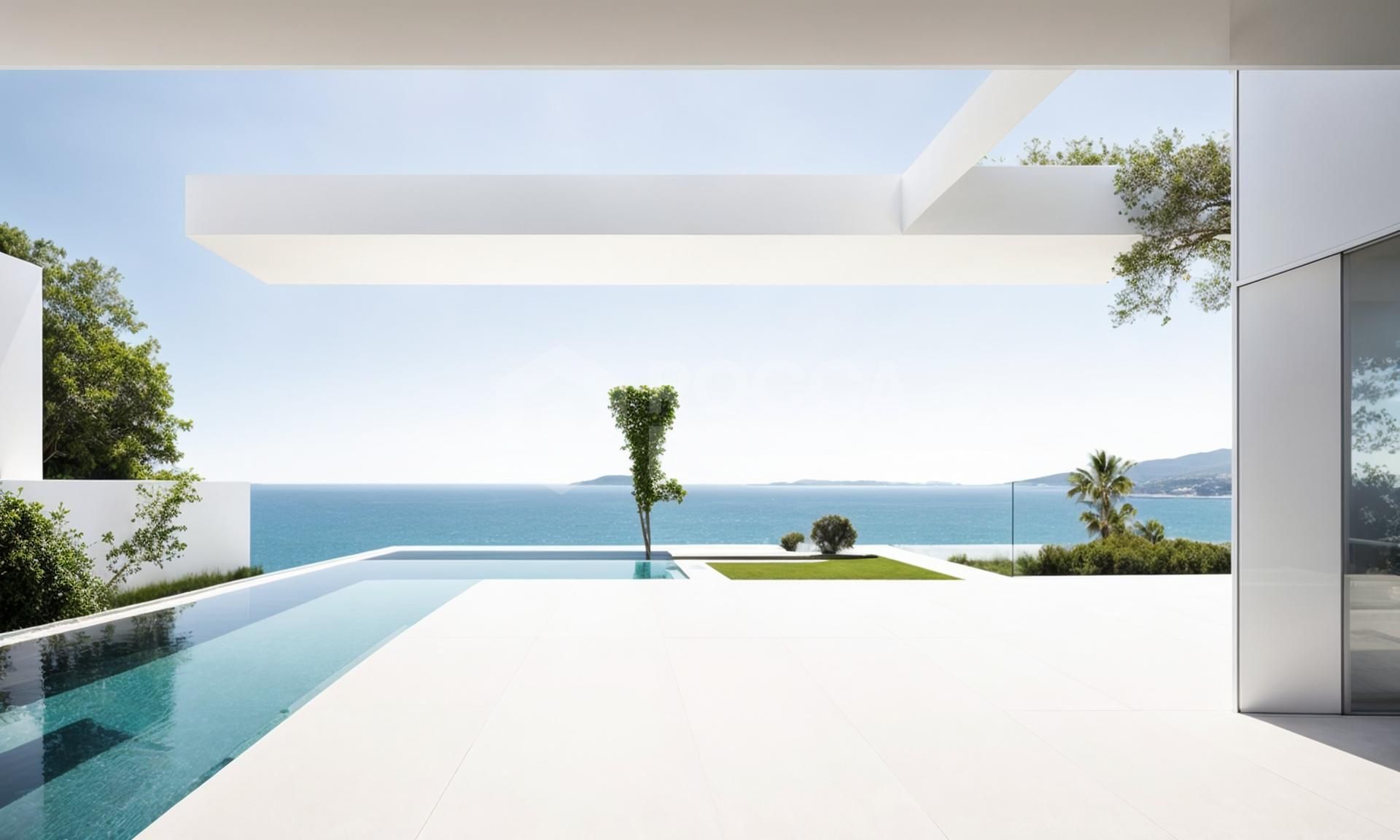 Luxurious Villa with Breathtaking Views and Minimalistic Design