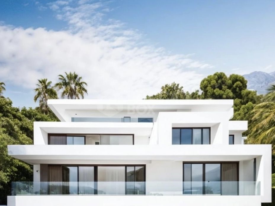 Luxurious Villa with Breathtaking Views and Minimalistic Design