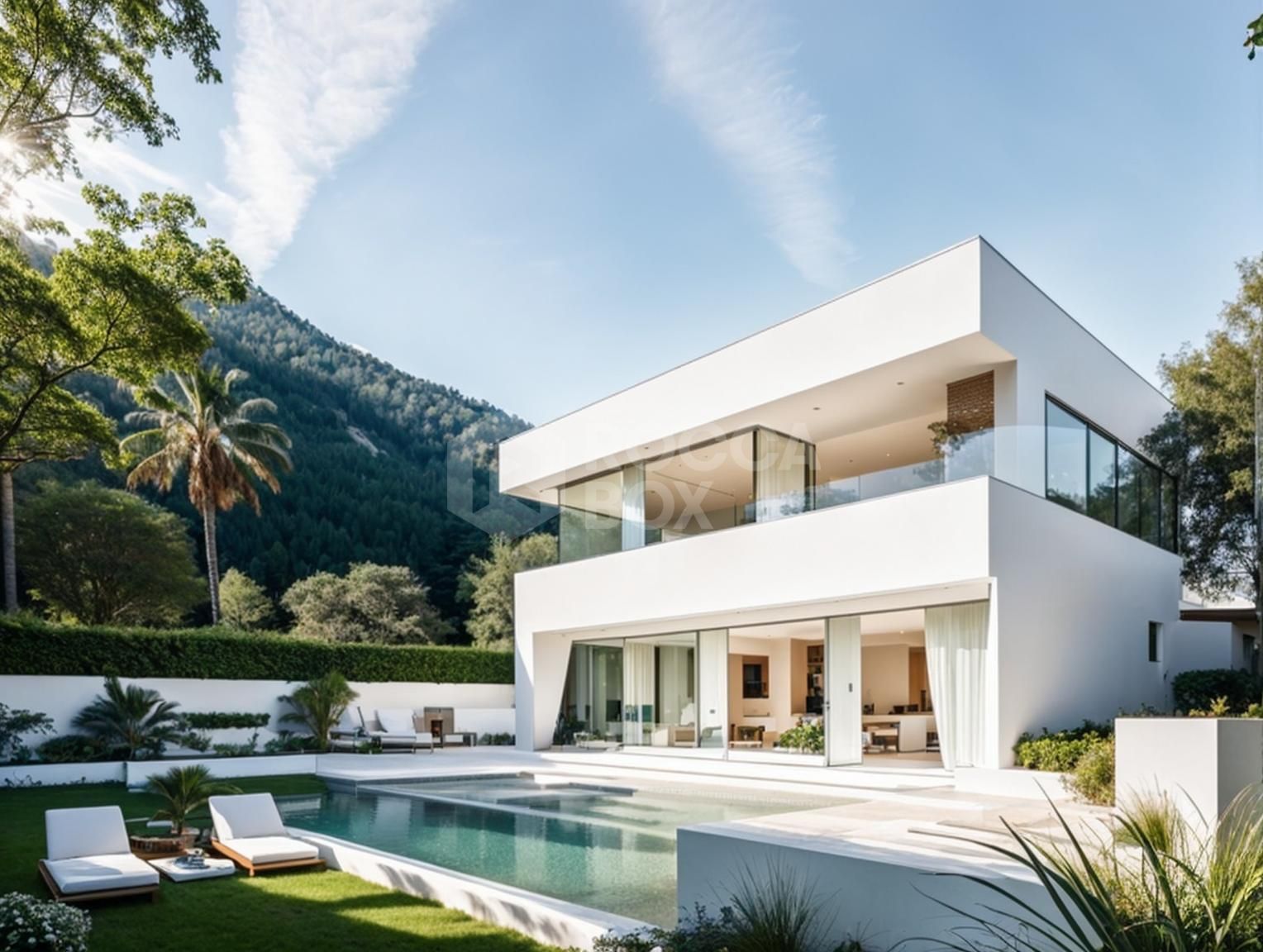 Elevated Luxury Living on the Costa del Sol: Exquisite Two-Level Villa with Seamless Indoor-Outdoor Flow