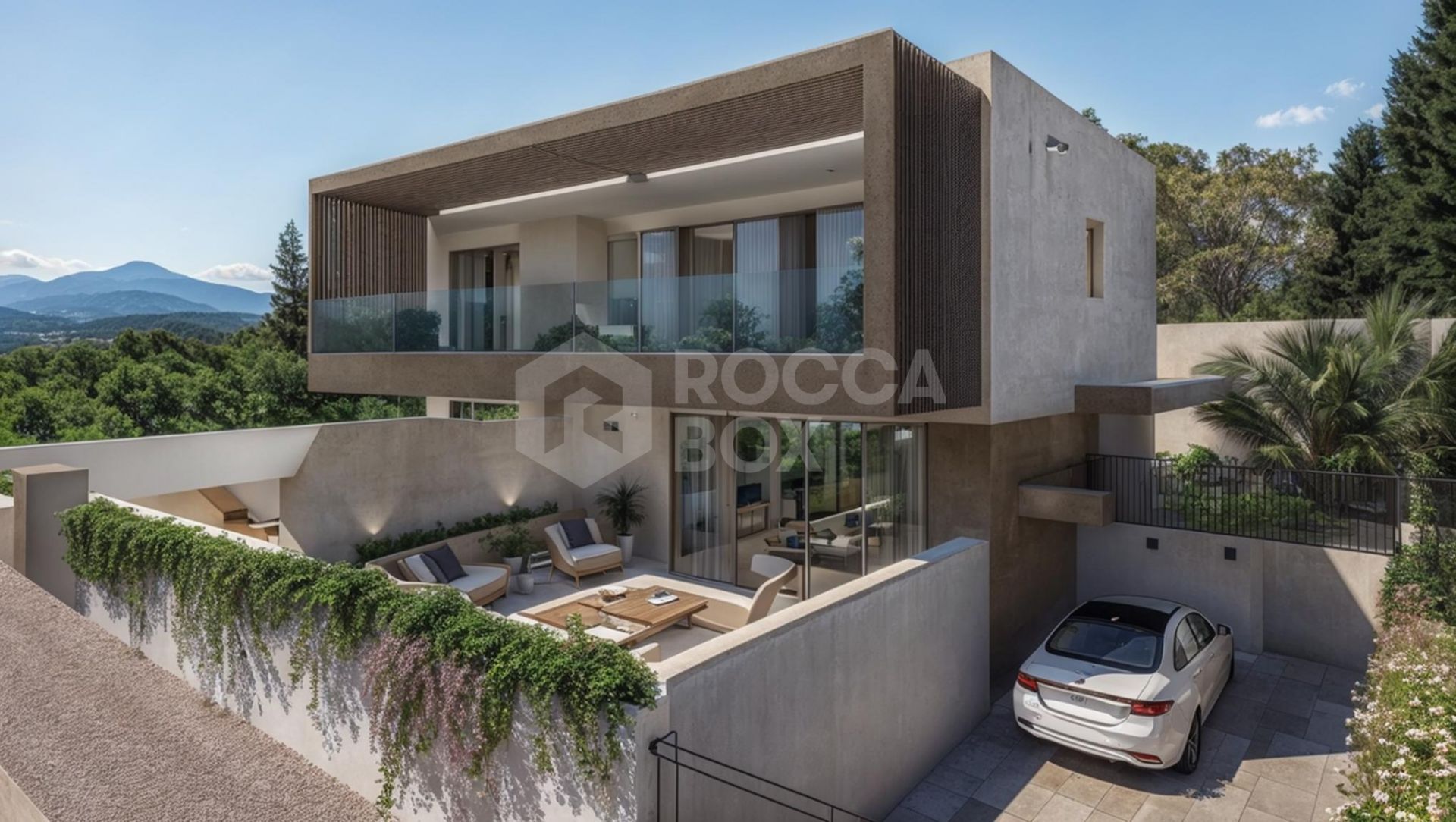 Luxury Villa in Marbella with Sea and Mountain Views