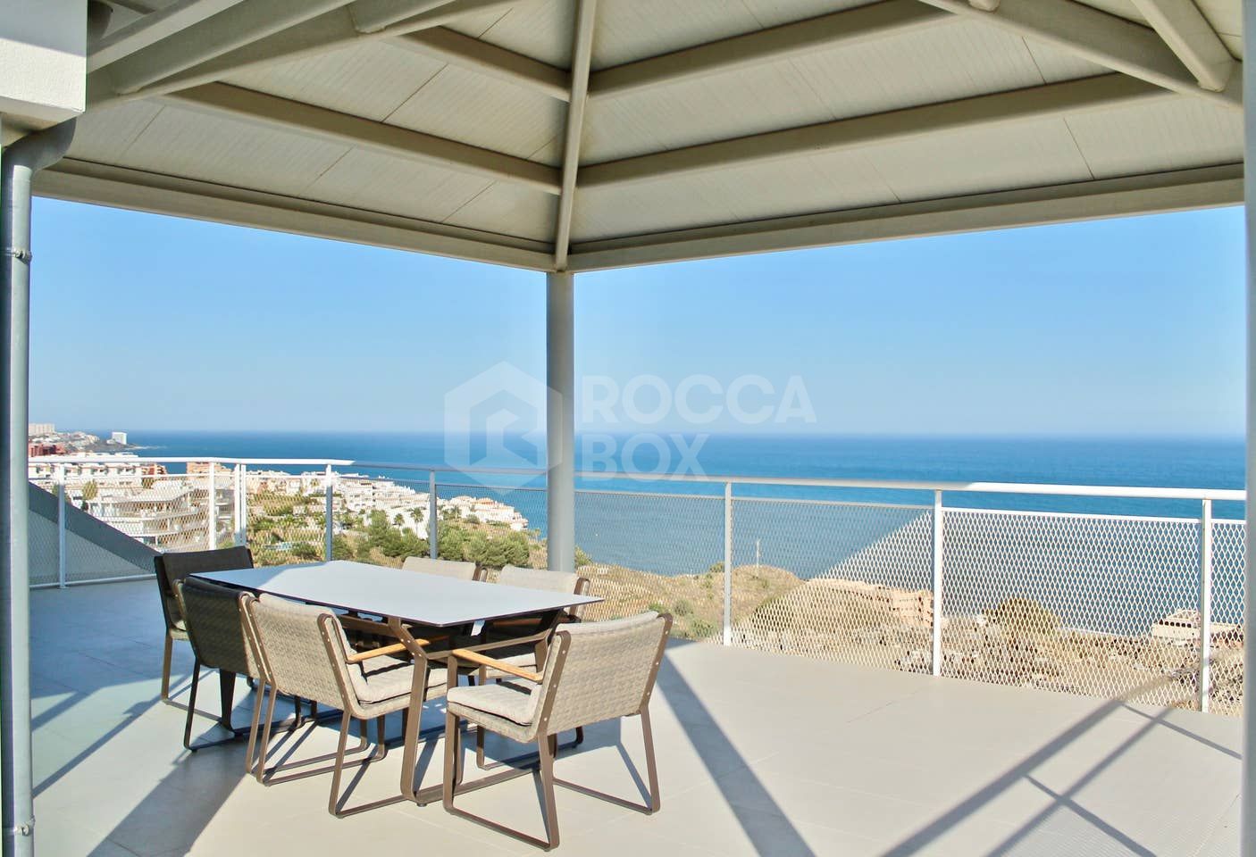 Luxury Penthouse with Stunning Sea Views in Benalmadena Centro