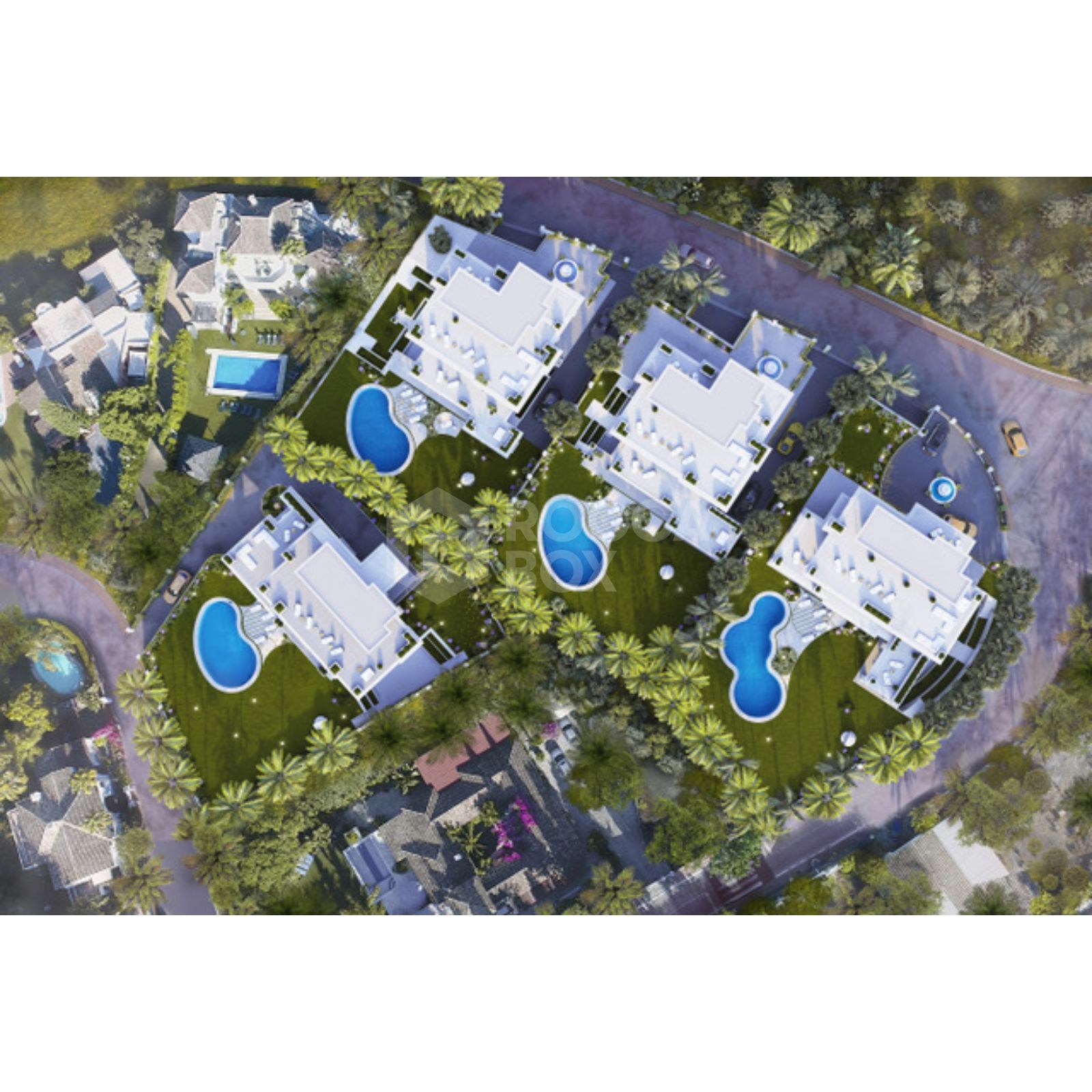 Luxurious Villas in Prestigious Lomas de Marbella Club Urbanization