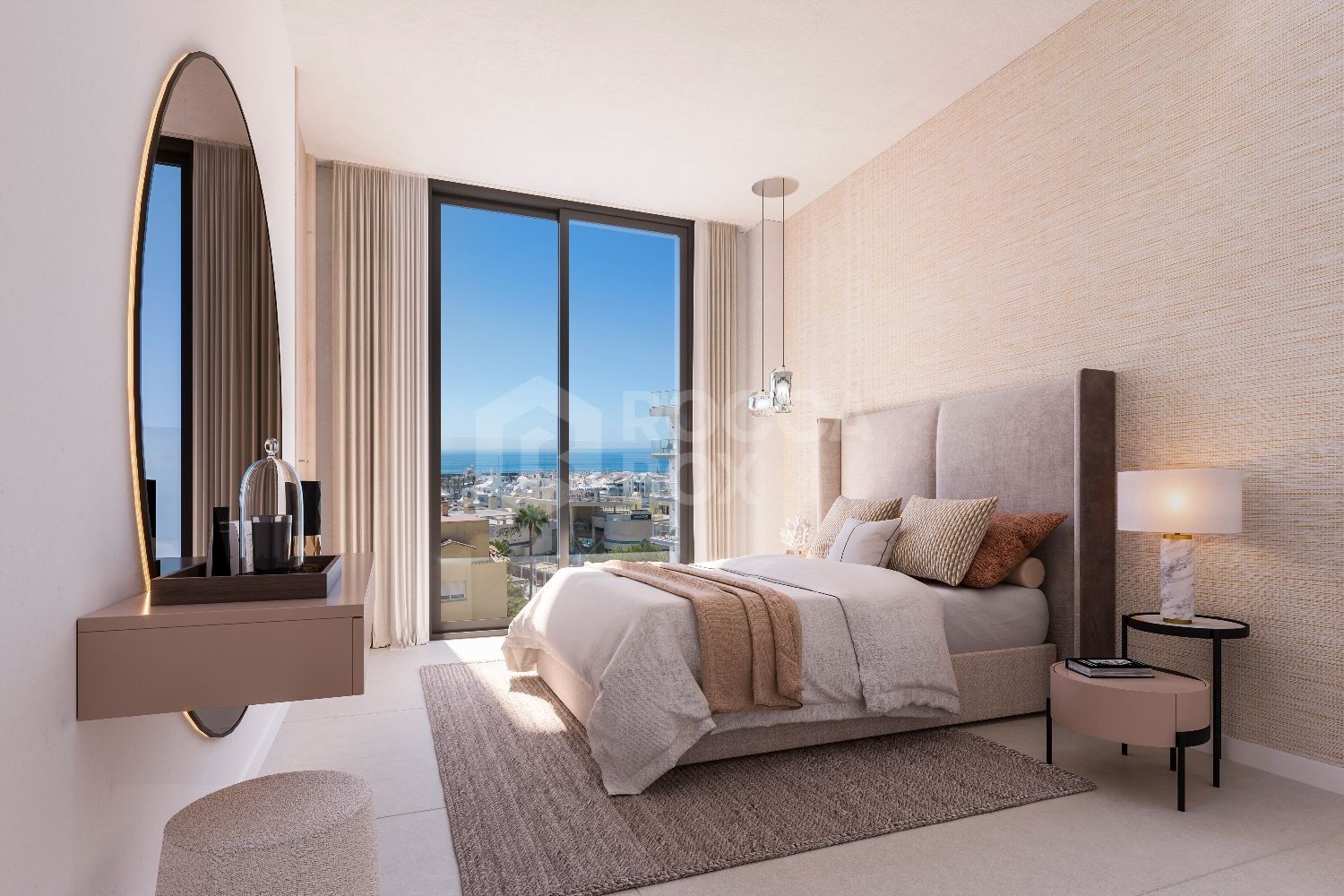 Elegance by the sea: luxury apartment in Benalmádena with fascinating sea views