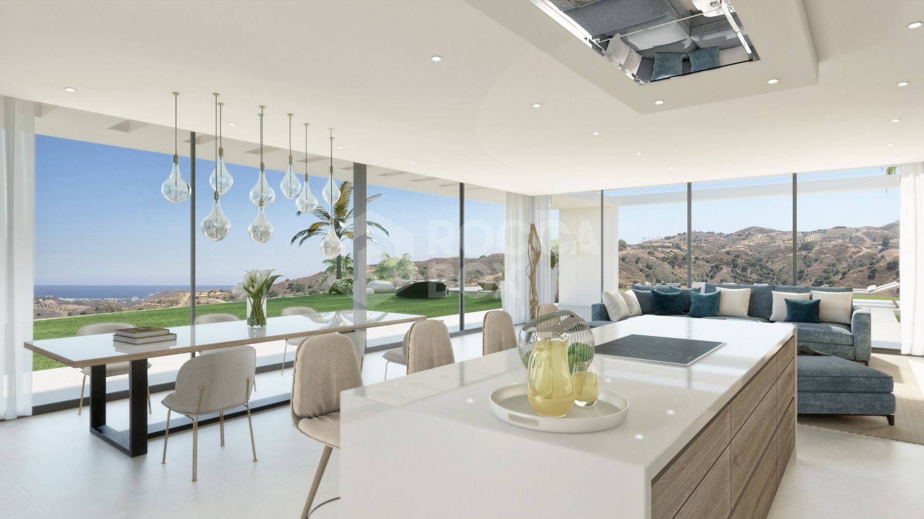 Exquisite Ultra-Modern Luxury Villa in La Cala Golf: A Serene Oasis with Panoramic Views