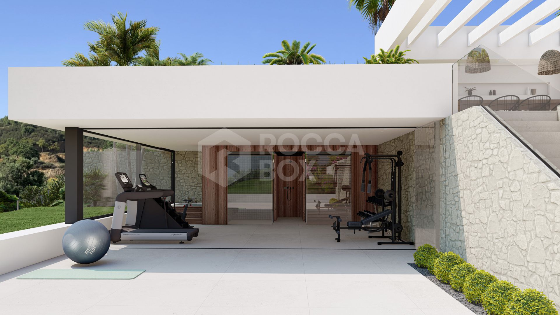 Exquisite Contemporary Villa with Panoramic Sea Views in Los Altos de Los Monteros