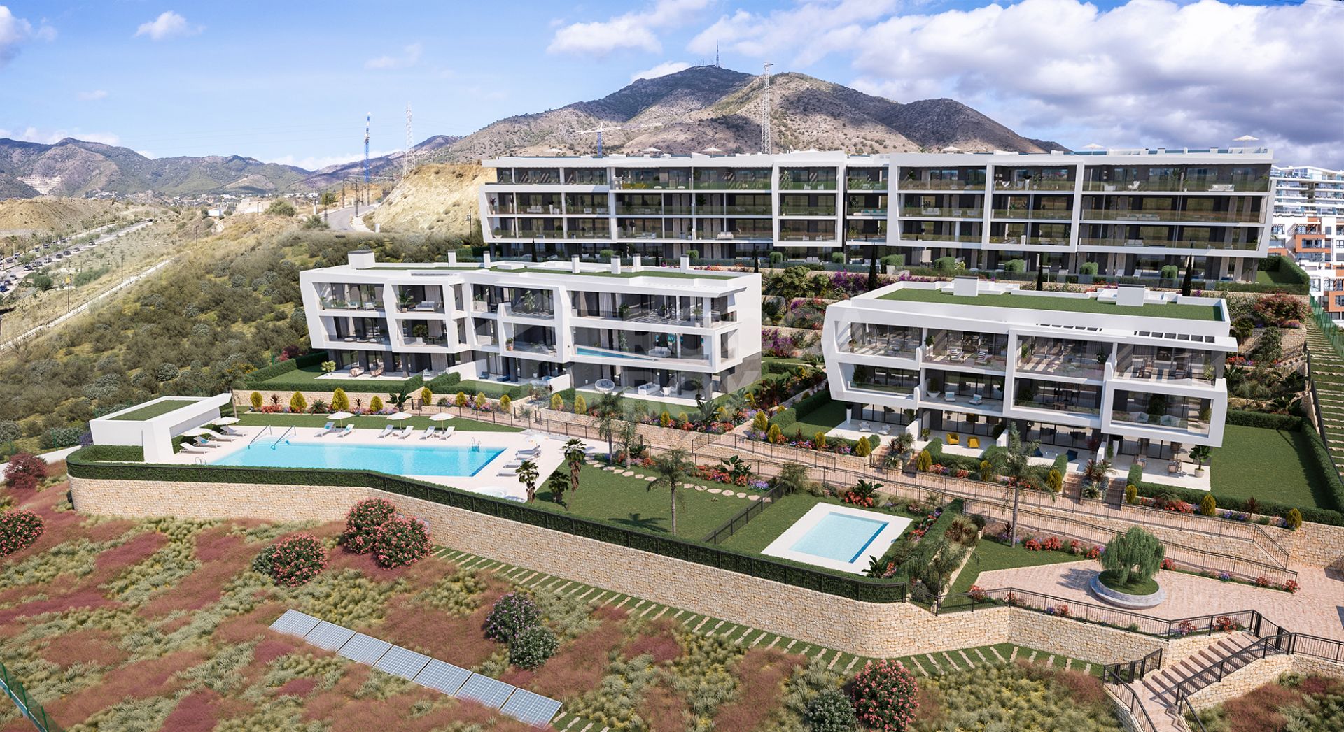 Luxury Coastal Living in El Higuerón: Contemporary Apartments with Breathtaking Views