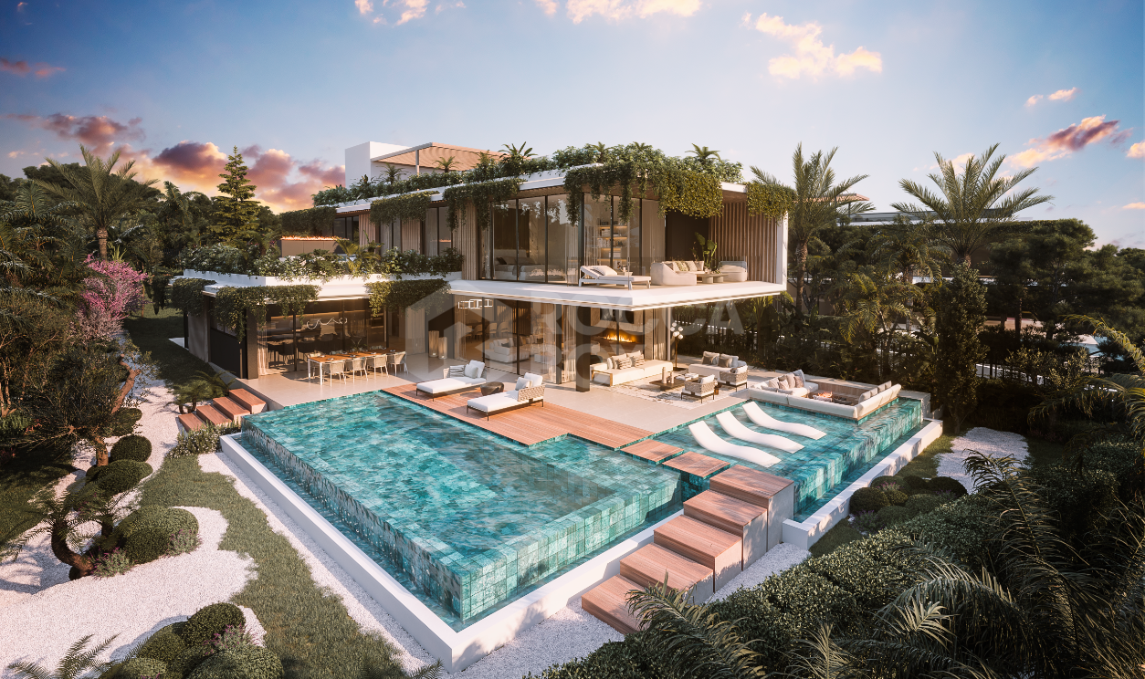 Living on the Golden Mile: A 4-Bedroom Villa of Unparalleled Luxury with Private Cinema and Pools