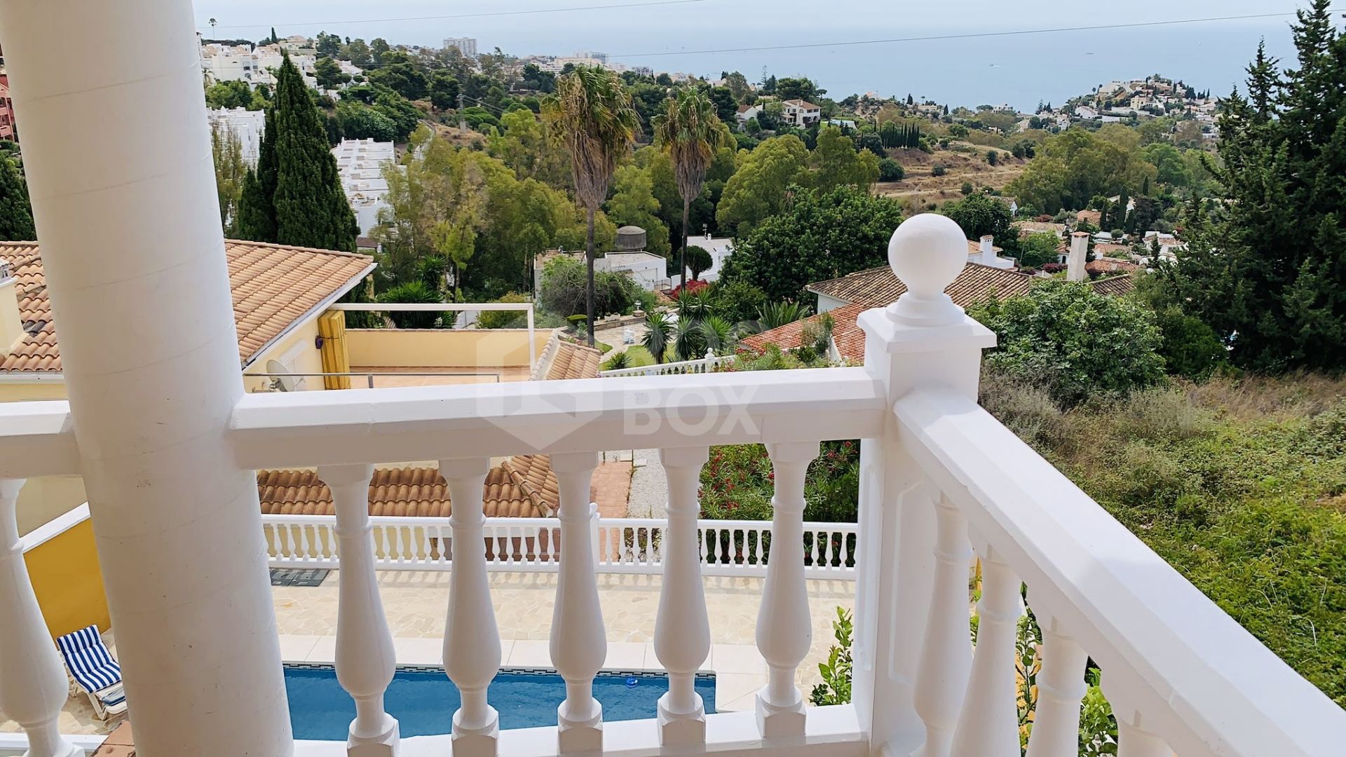 Villa with sea views in Benalmadena