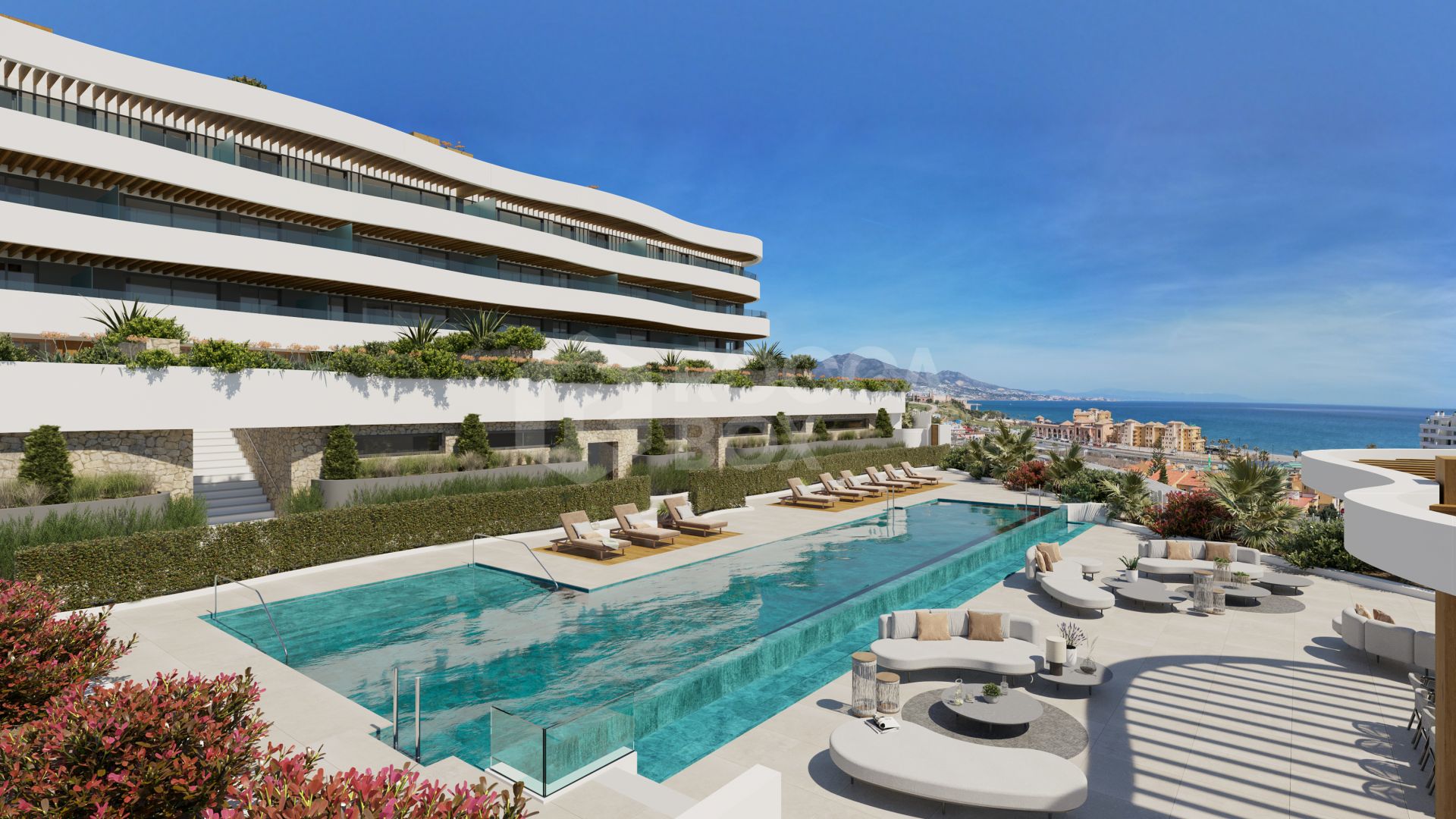 Luxury Front Line beach apartment in Marbella East