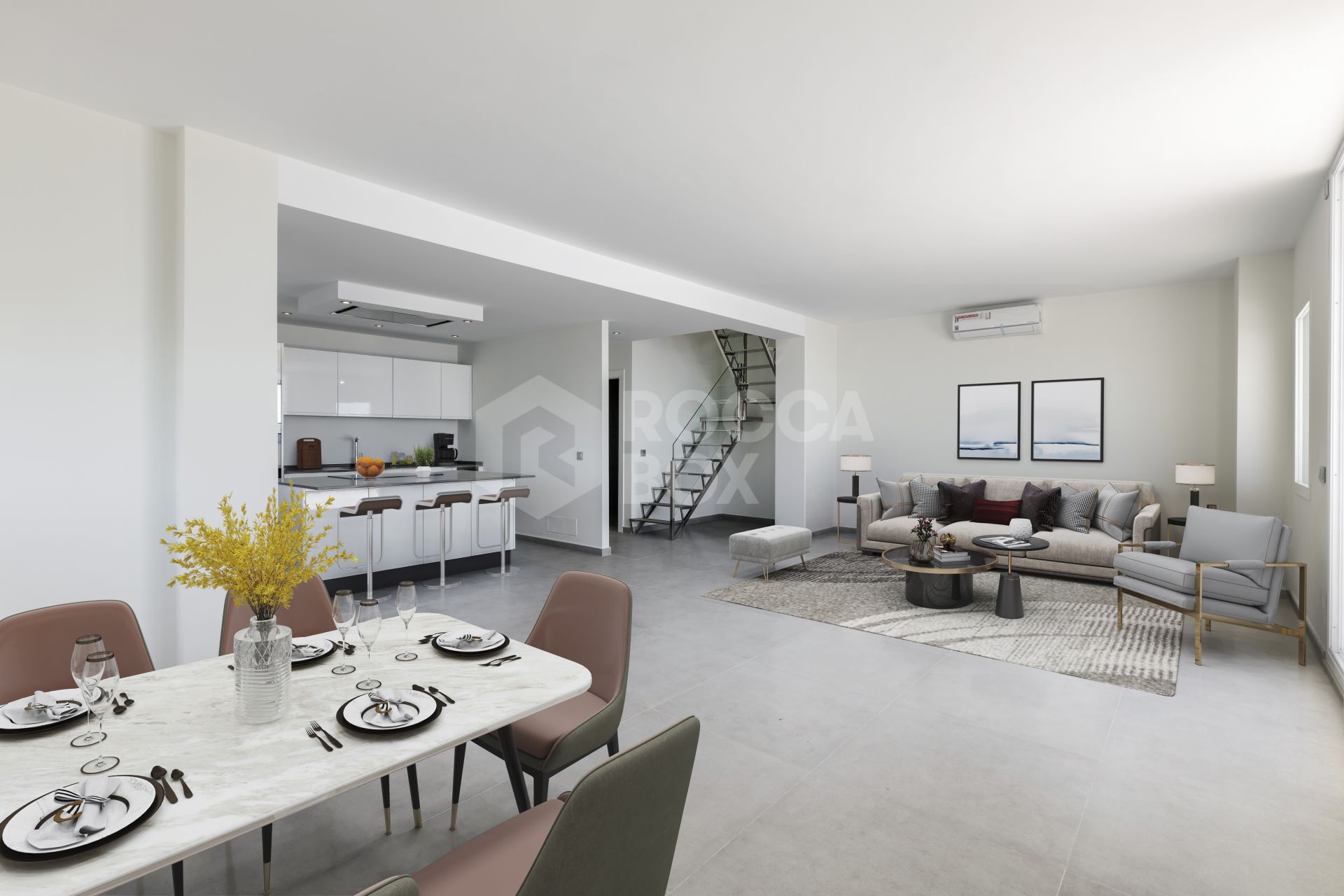 Duplex Penthouse with sea views