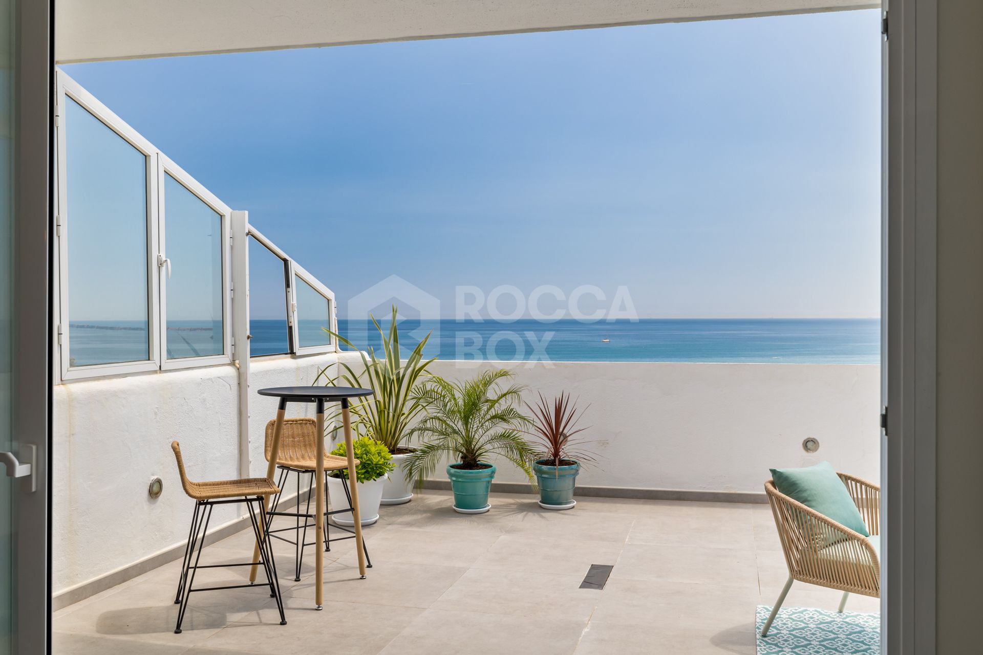 Beachfront Duplex Penthouse in Estepona