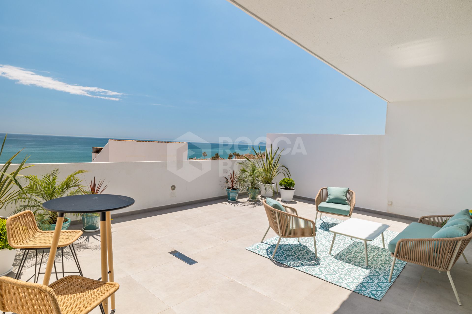 Beachfront Duplex Penthouse in Estepona