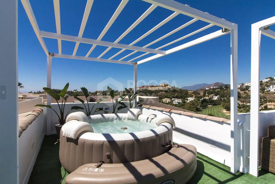 Luxury Apartment with Terrace Jacuzzi in Northwest of Marbella