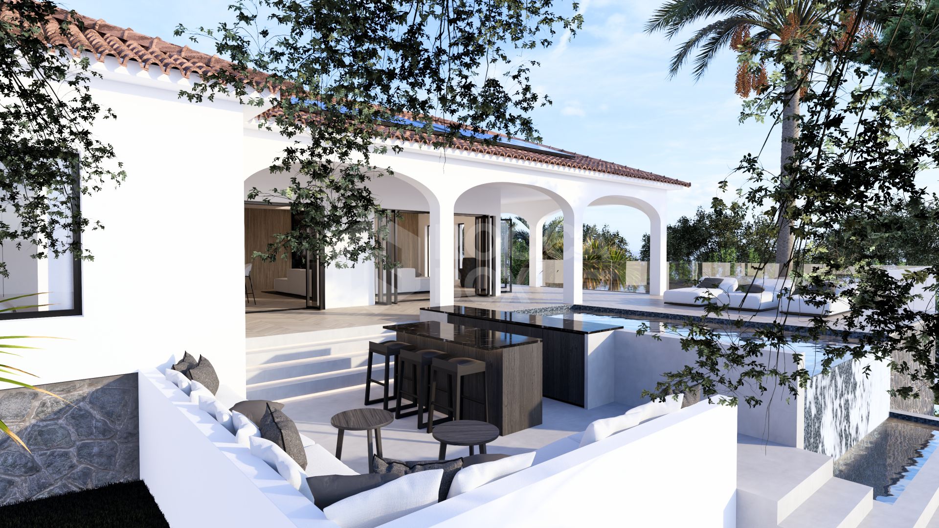 Villa for short term rent in Playa Bajadilla - Puertos, Marbella City