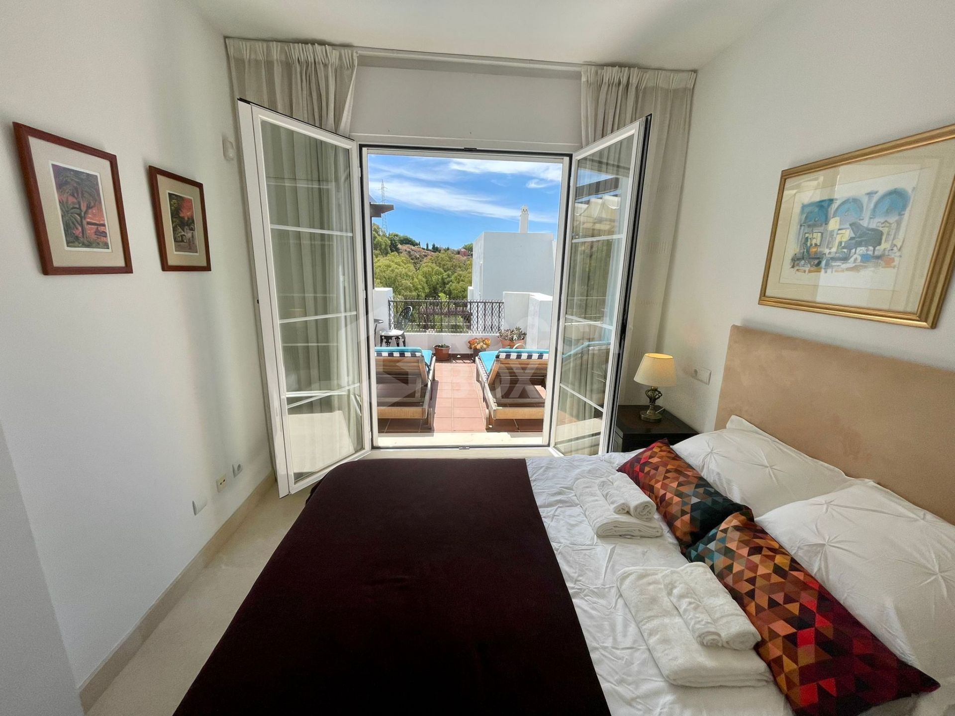 White wash Andalucian Penthouse