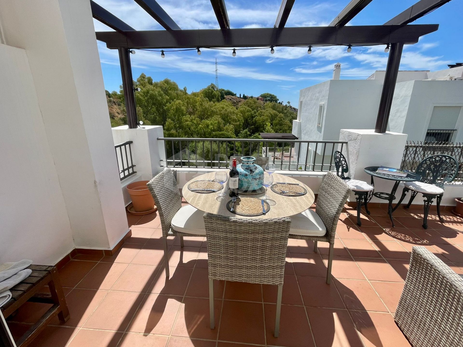 White wash Andalucian Penthouse