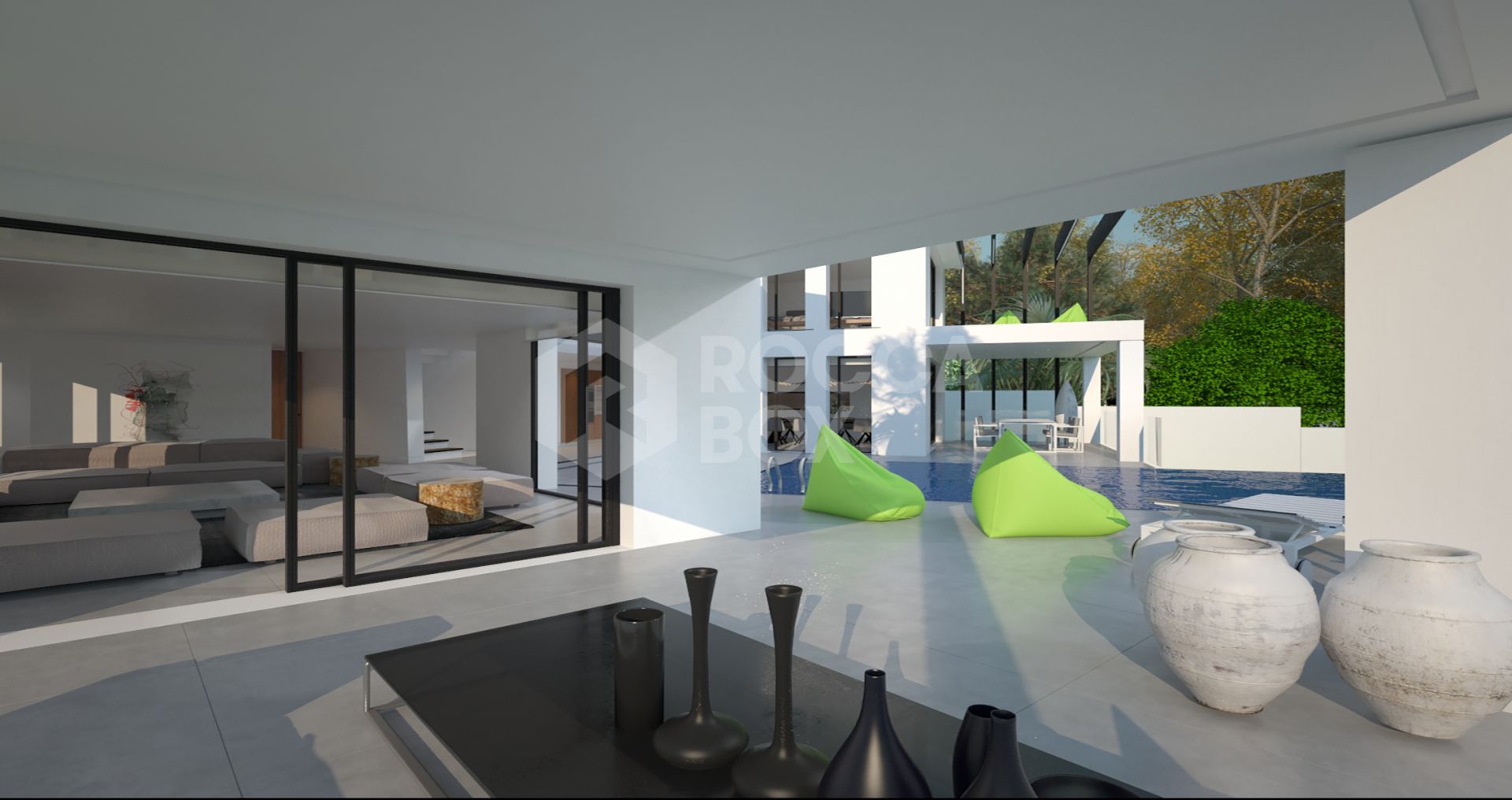 Luxurious Modern Villa in Marbesa, Marbella East: Private Beach Access, 5 Bedrooms, 5 Bathrooms.