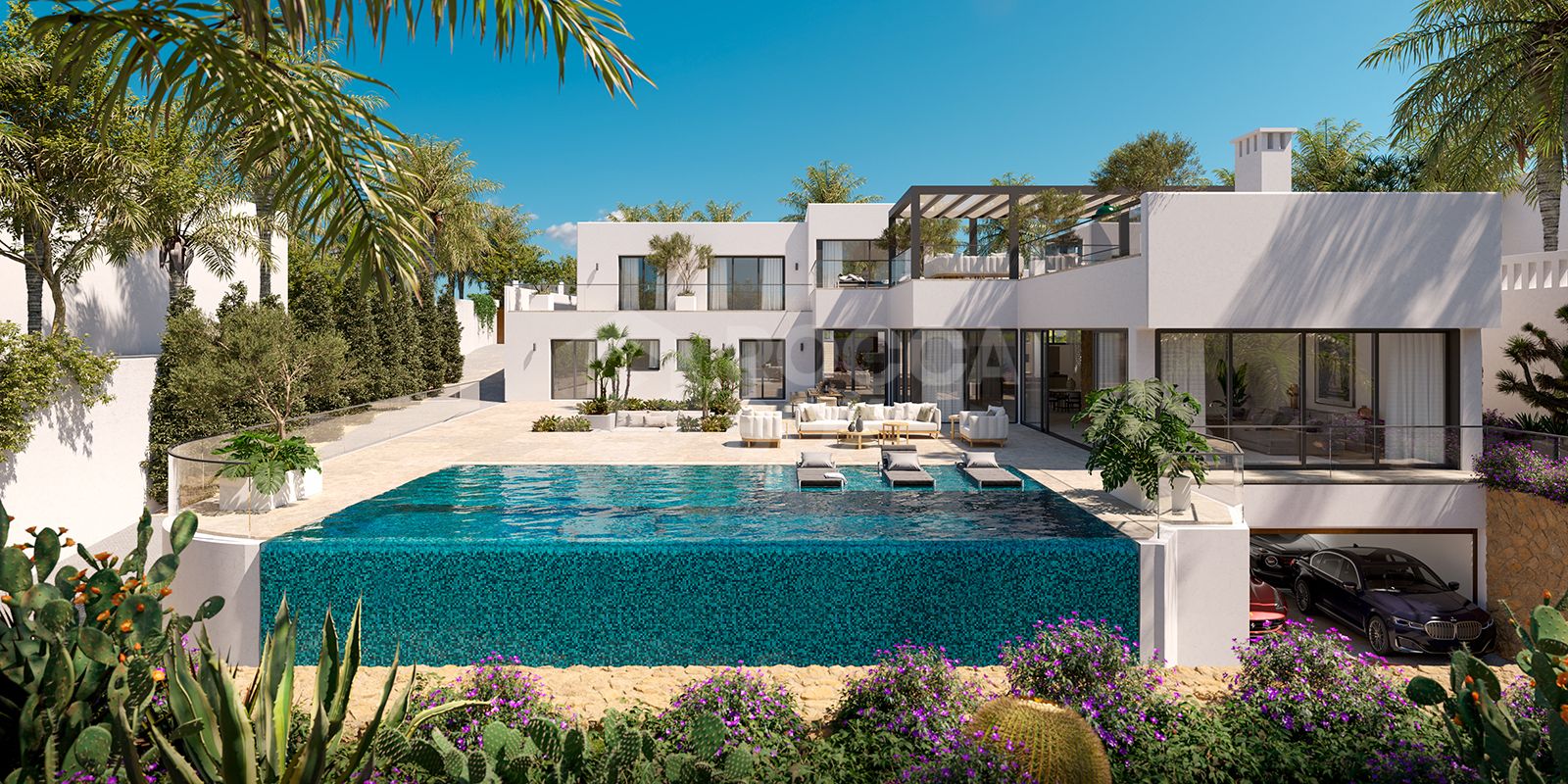 Exquisite Modern Villa in Prime Marbella East: Luxury Living and Customization Potential