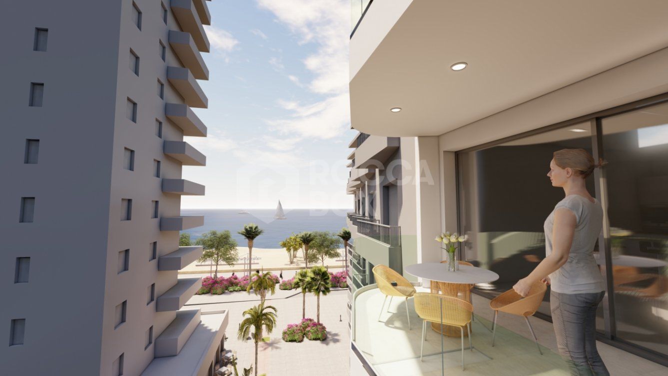 Stunning 2 Bed, 2 Bath Apartment in Estepona's Prime Beachfront Location