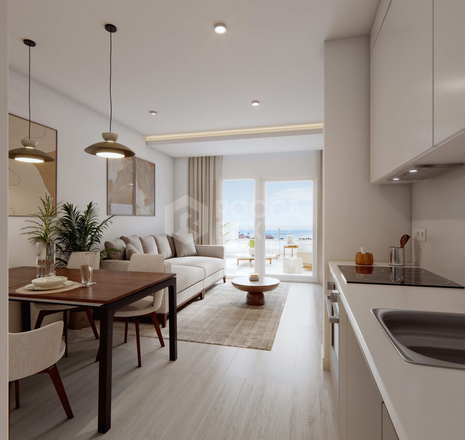 Exquisite 2 Bed, 2 Bath Apartment with Exclusive Amenities and Breathtaking Sea Views
