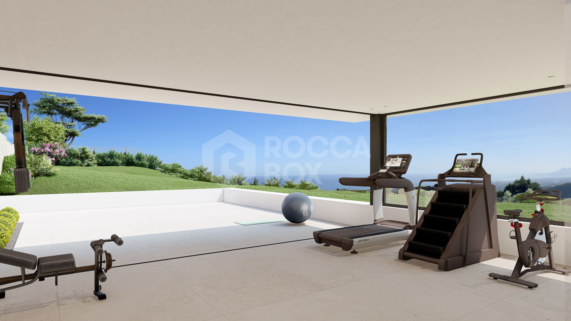 Exquisite Contemporary Villa with Panoramic Sea Views in Los Altos de Los Monteros