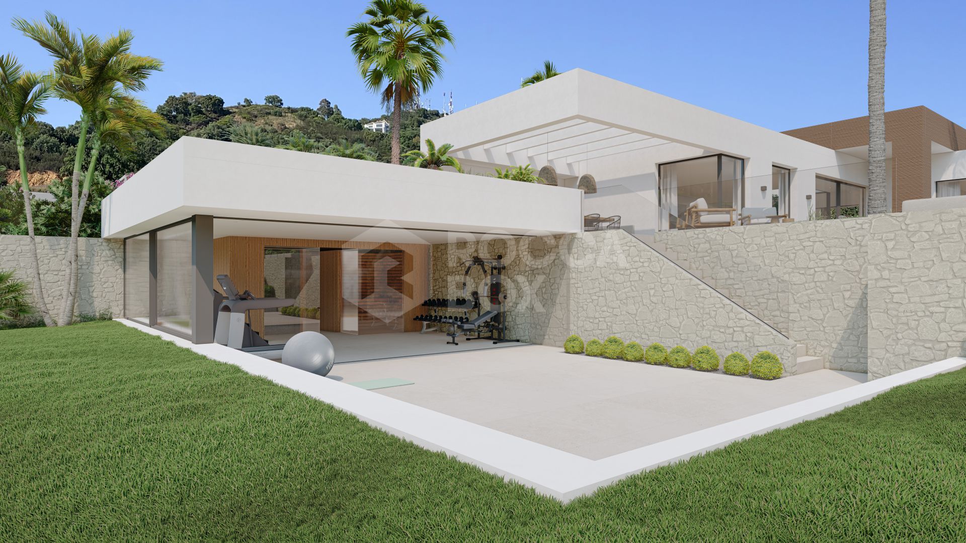 Exquisite Contemporary Villa with Panoramic Sea Views in Los Altos de Los Monteros