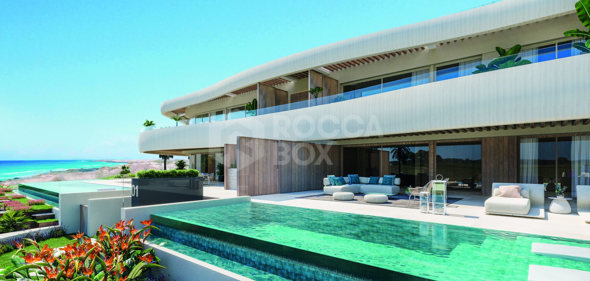 Indulge in Beachfront Luxury Living with Unparalleled Amenities