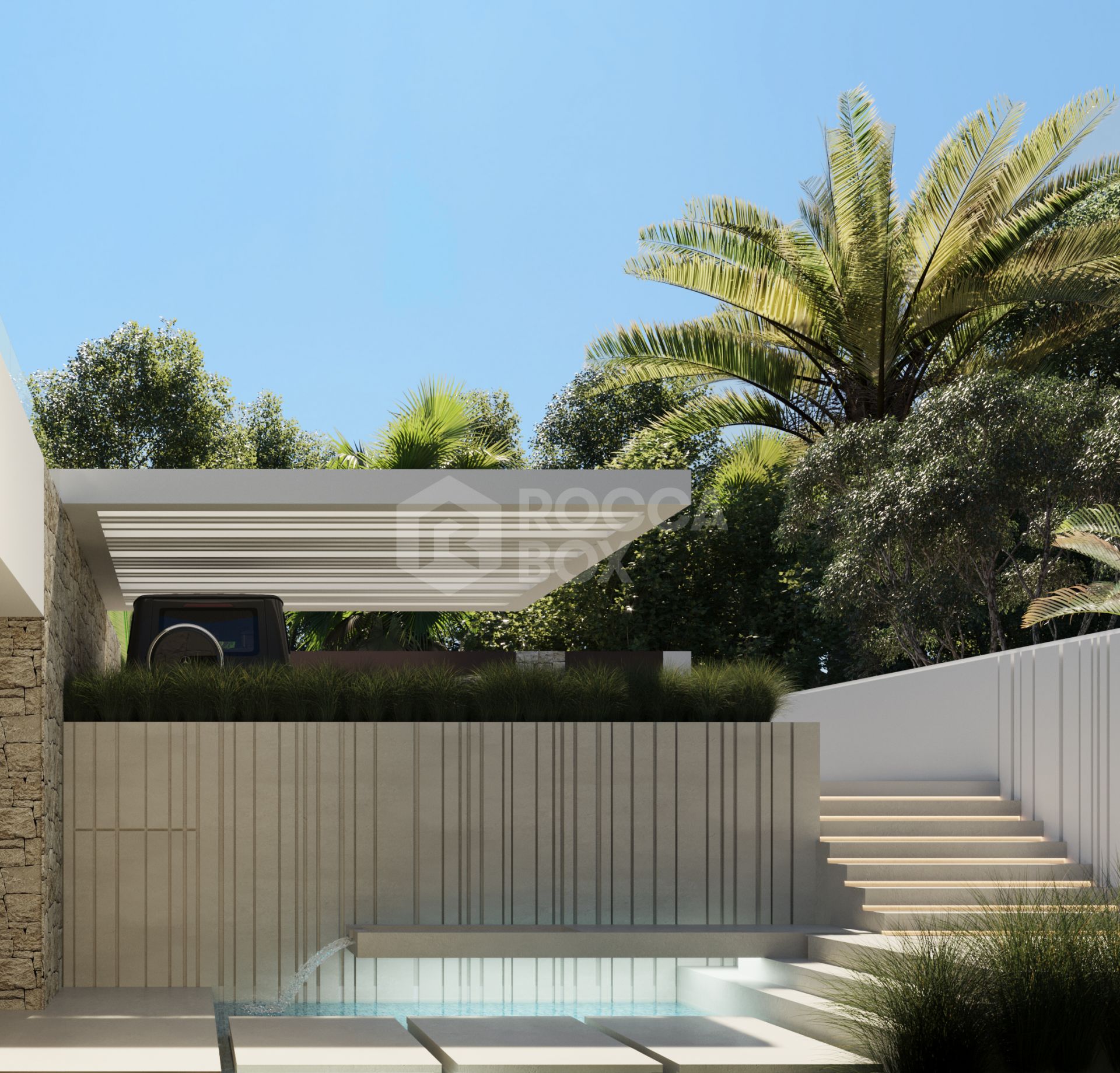 Luxury Living Redefined: A Modern Villa in an Idyllic Golf Course Setting