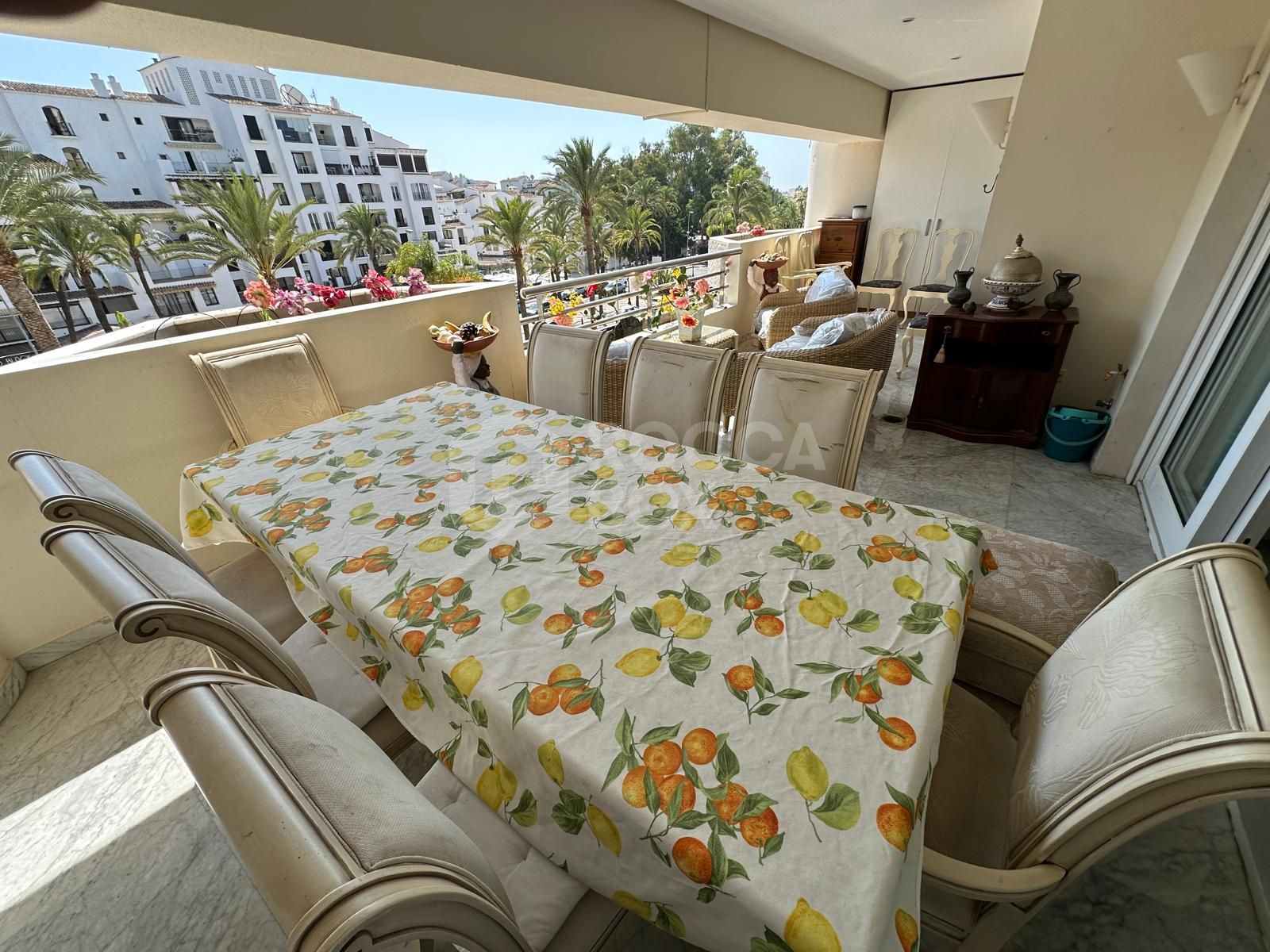 Elegant Beachside Apartment for Rent in Marbella's Prestigious Puerto Banus