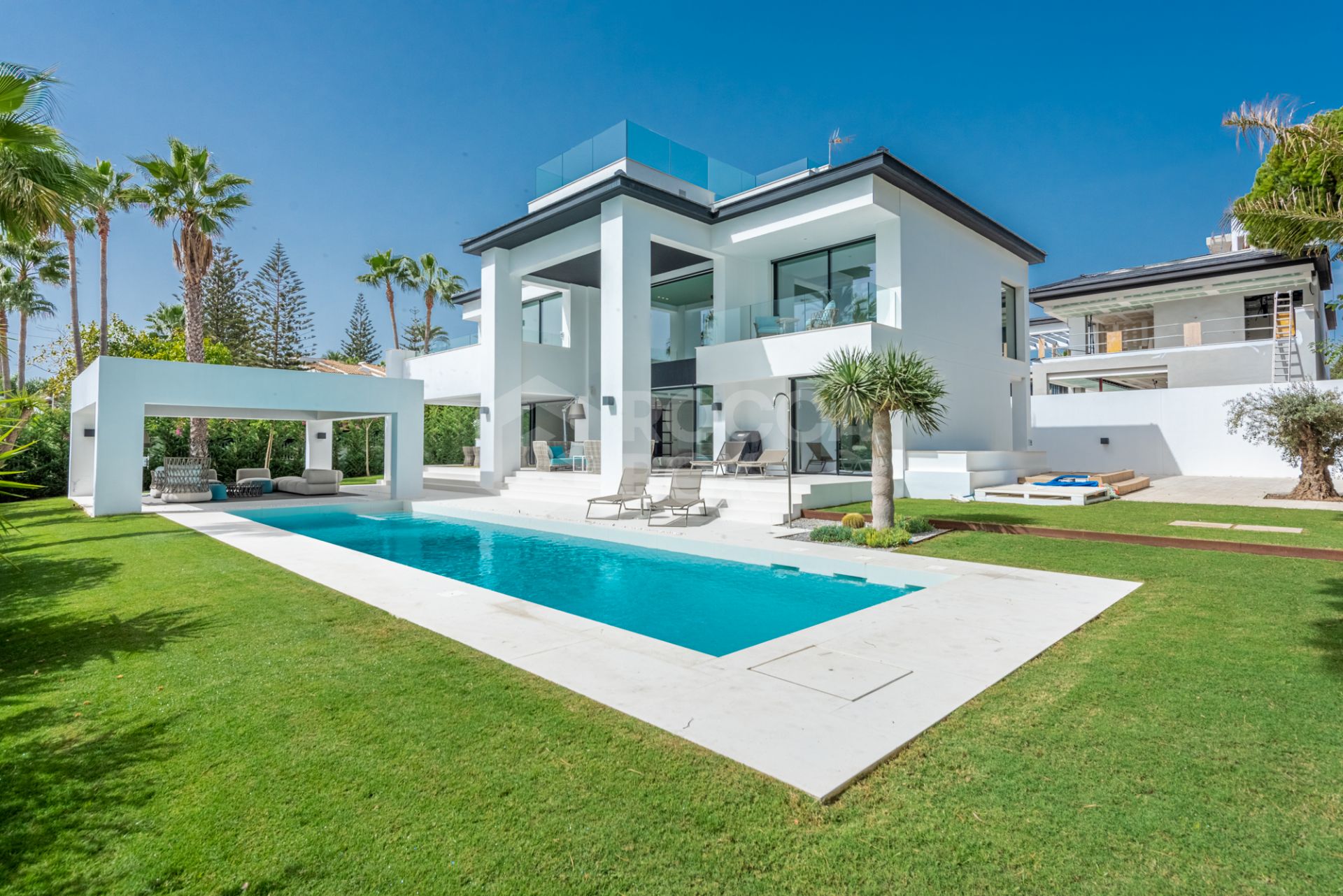 Exquisite Beachfront Villa with Unmatched Elegance