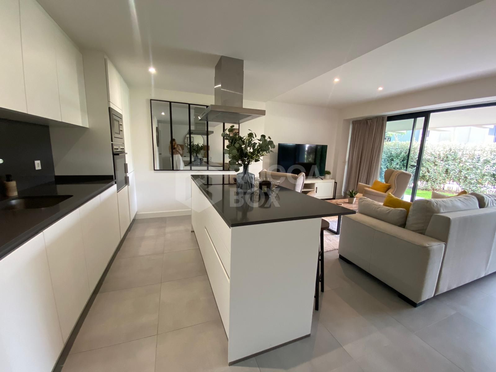 3 bed groundfloor modern apartment in a brand new luxurious development.