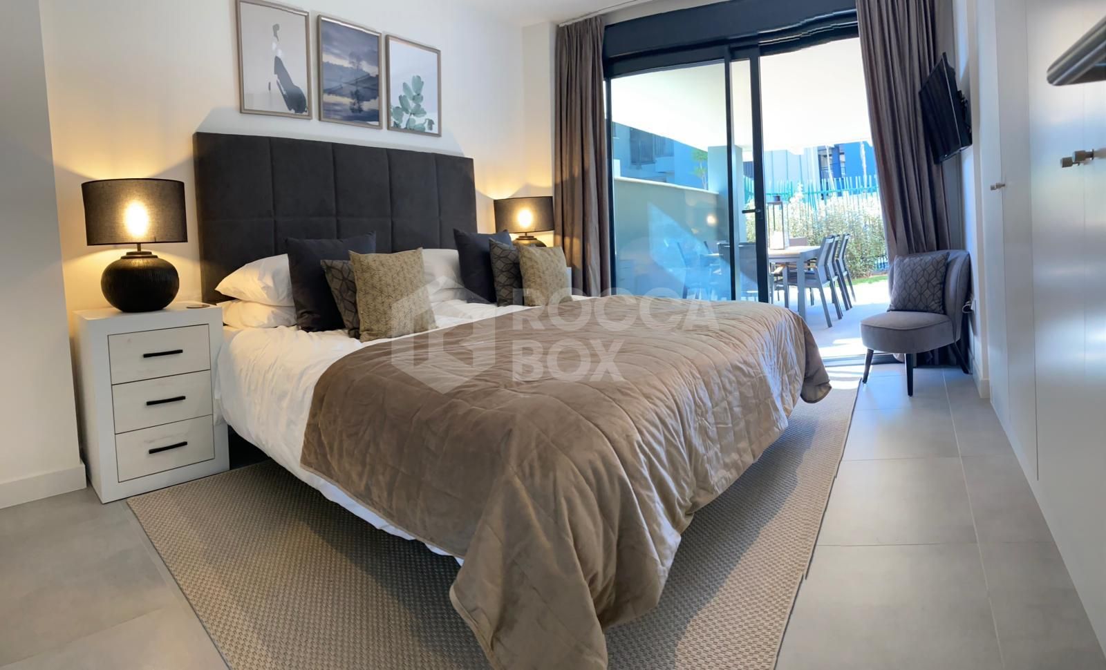 3 bed groundfloor modern apartment in a brand new luxurious development.