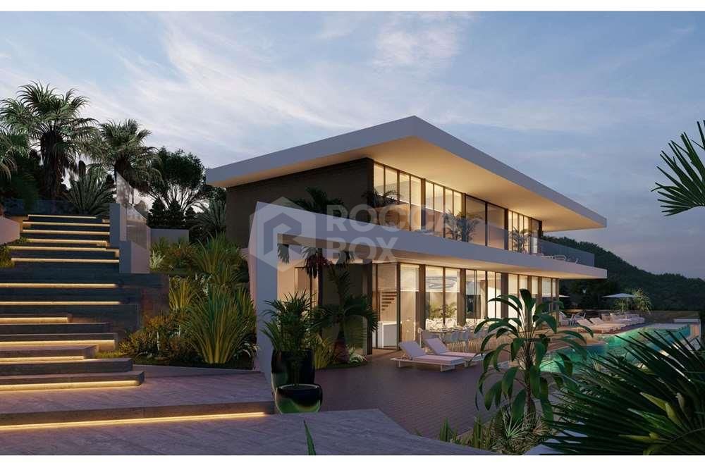 Luxurious Villa with Panoramic Sea Views in Montemayor, Benahavis