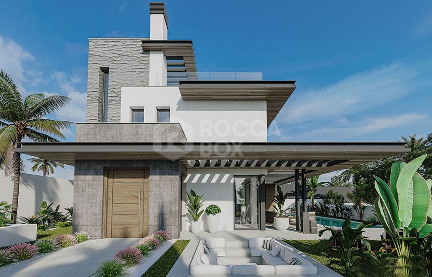 Contemporary Sophistication Villa Featuring Seamless Indoor-Outdoor Living