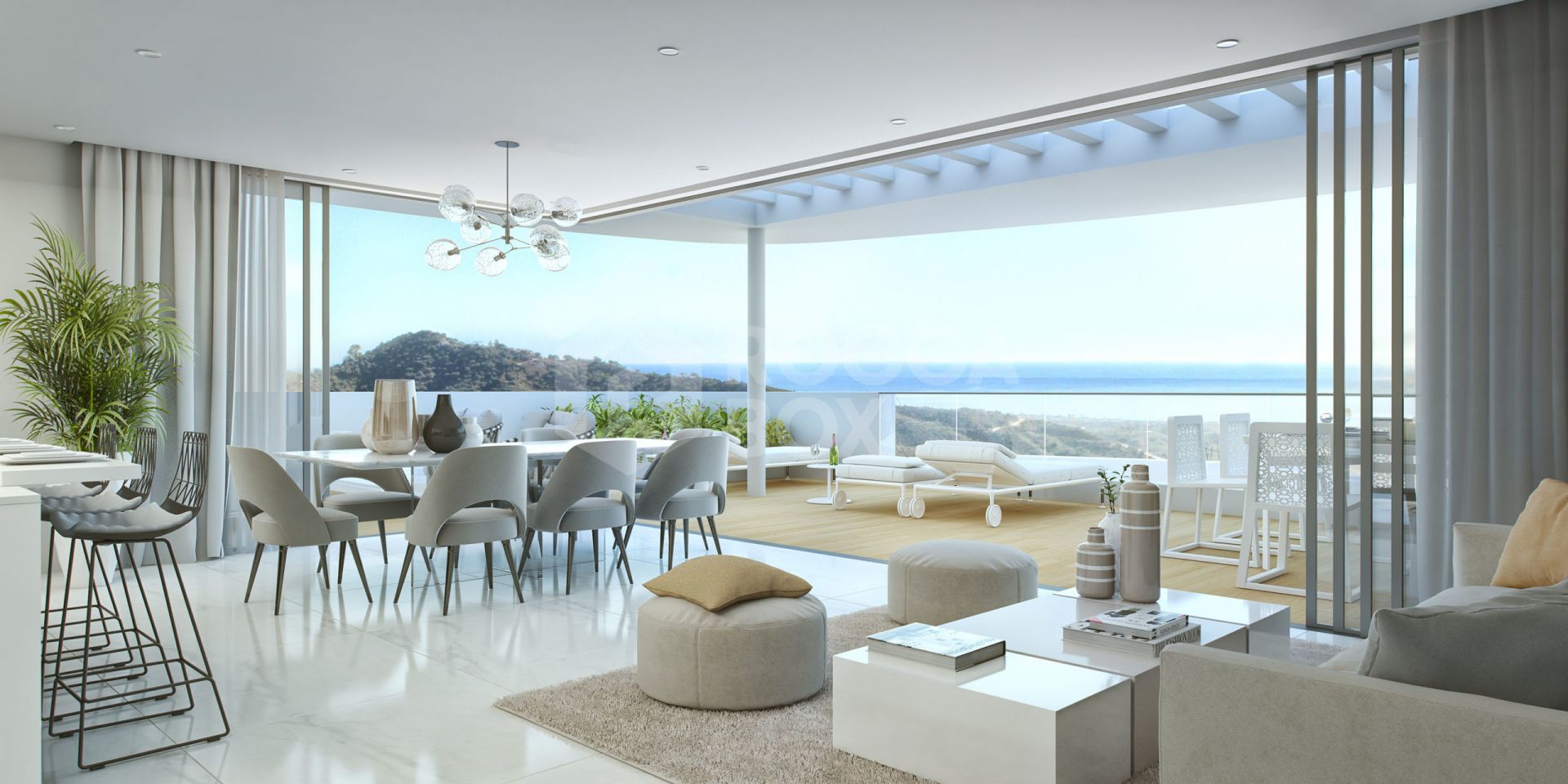 Elevated Luxury Living with Panoramic Sea Views