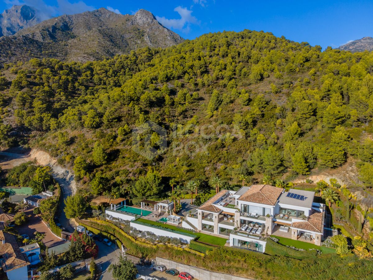 A true masterpiece in Marbella, located in the most prestigious gated community on the Costa del Sol: Cascada de Camoján.