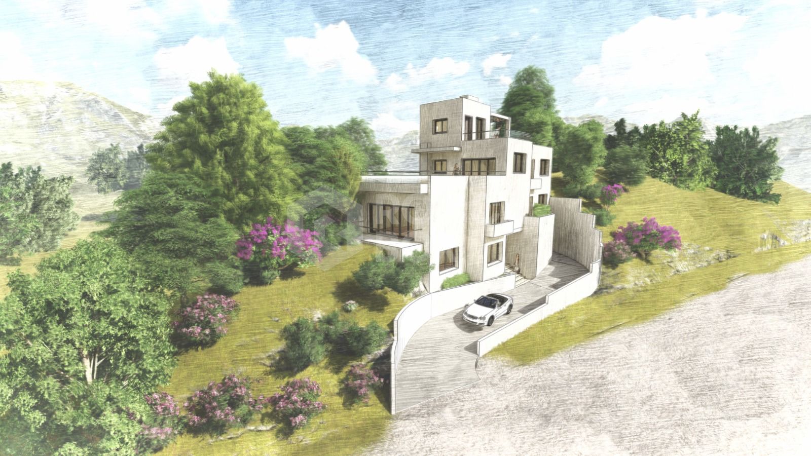 FANTASTIC PRIVATE PLOT WITH VILLA PROJECT
