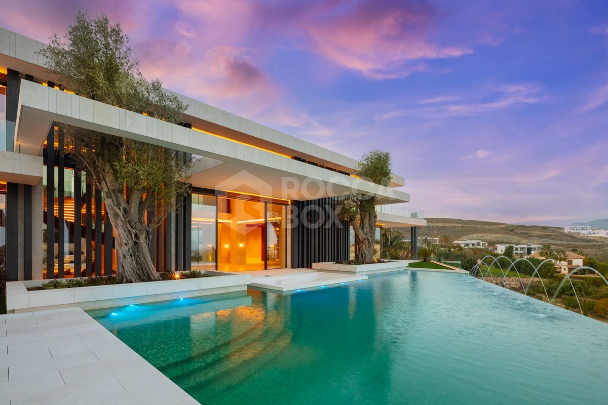 The most extraordinary luxury villa ever built in Los Flamingos Golf.