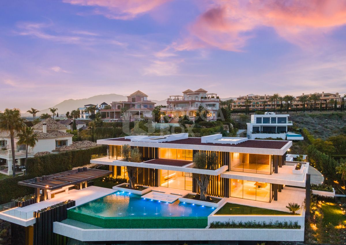 The most extraordinary luxury villa ever built in Los Flamingos Golf.