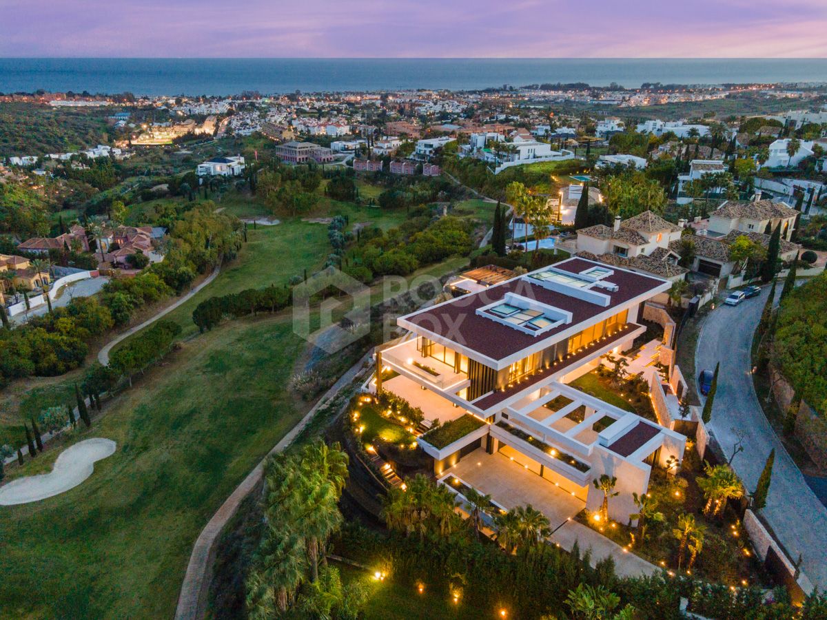 The most extraordinary luxury villa ever built in Los Flamingos Golf.