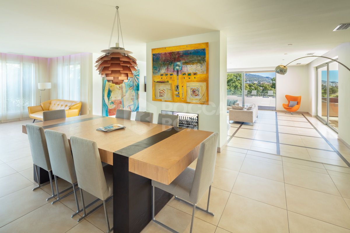 Immaculate Single-Level Villa with Scenic Golf and Mountain Views