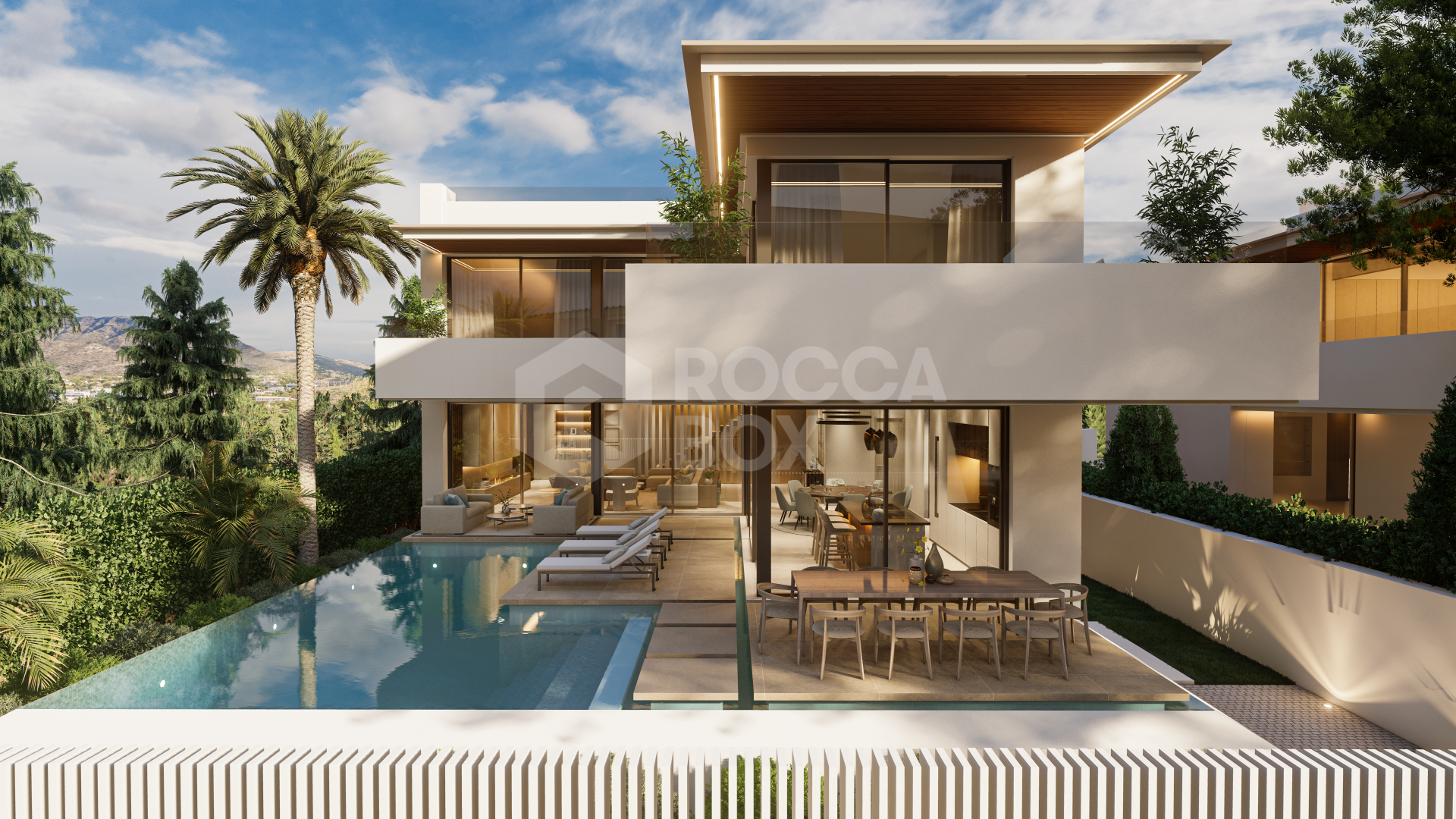 Exclusive project on 4 levels in the privileged location of Cortijo Blanco, 200 metre stroll to the beach and a short distance from Puerto Banús and Marbella.