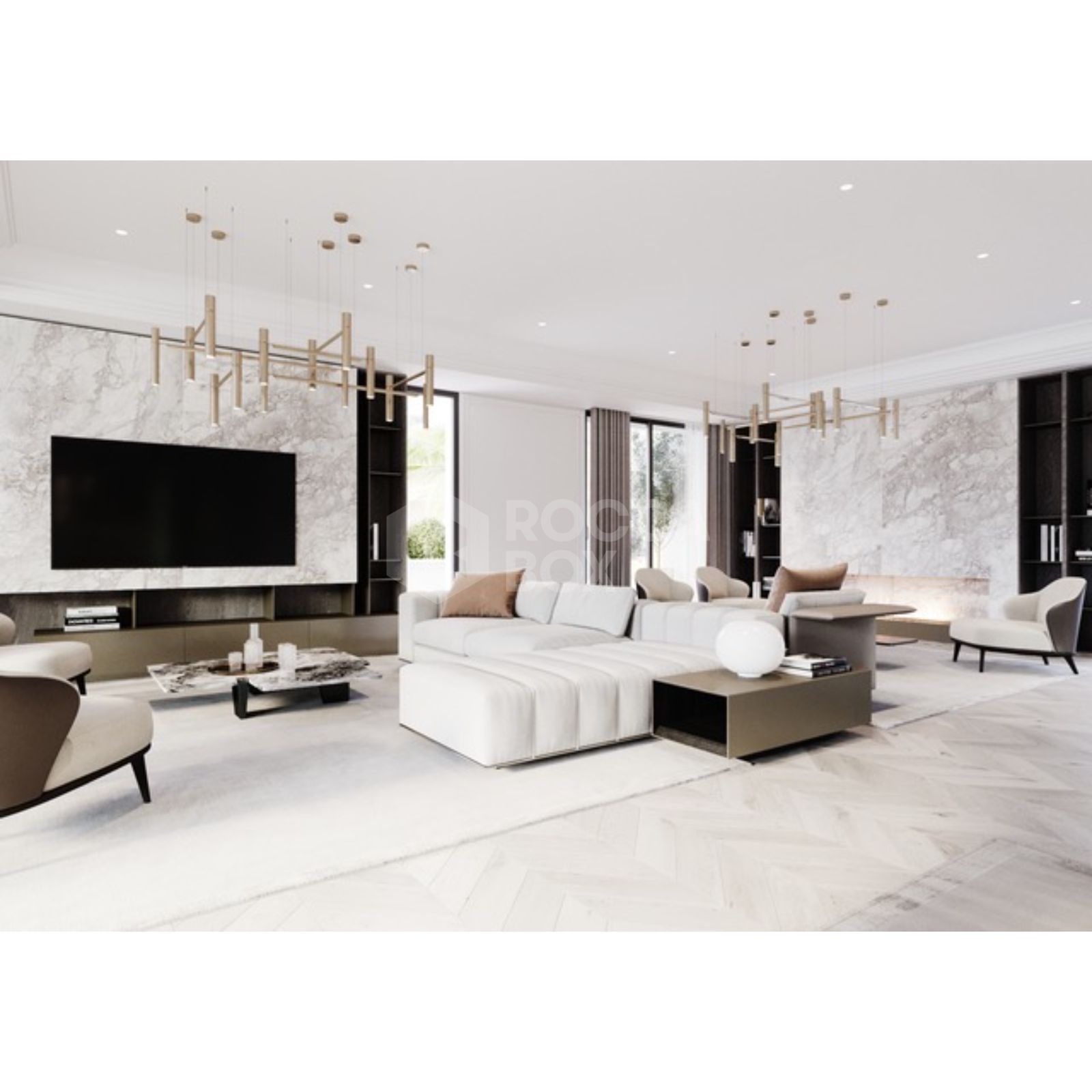 Luxurious Villas in Prestigious Lomas de Marbella Club Urbanization