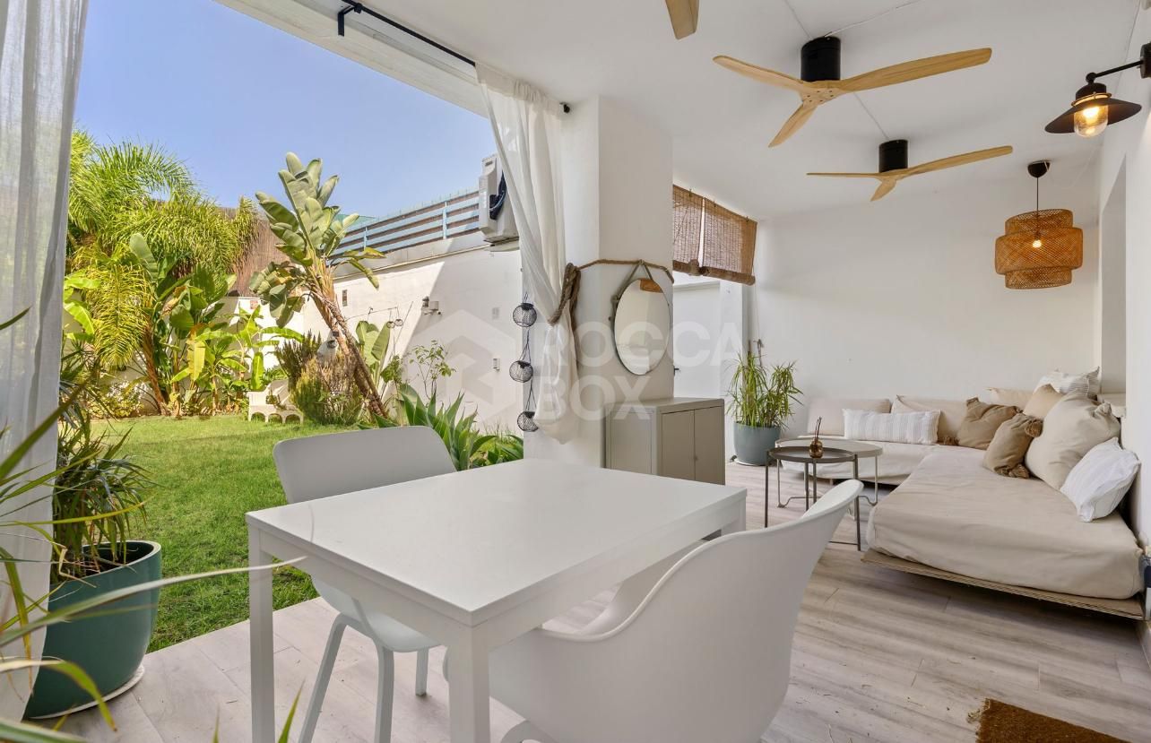 Beautifully Renovated Garden Apartment with 200m² Private Garden in Nueva Andalucía