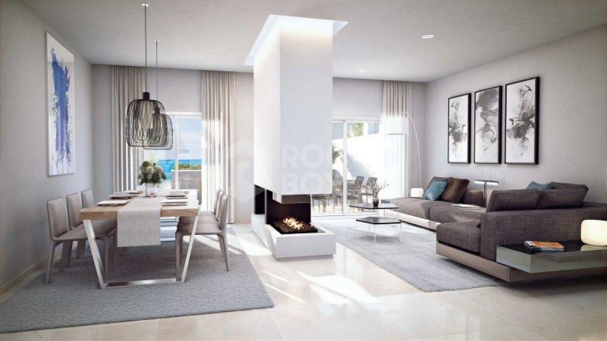 Luxury 4 bed townhouses in Reserva del Higueron in Marbella