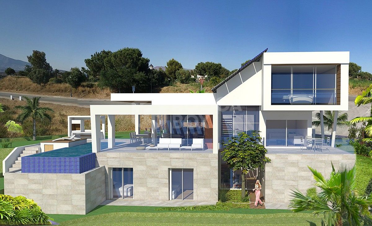 Stylish Contemporary Villas New Development Green Villa in La Cala Golf