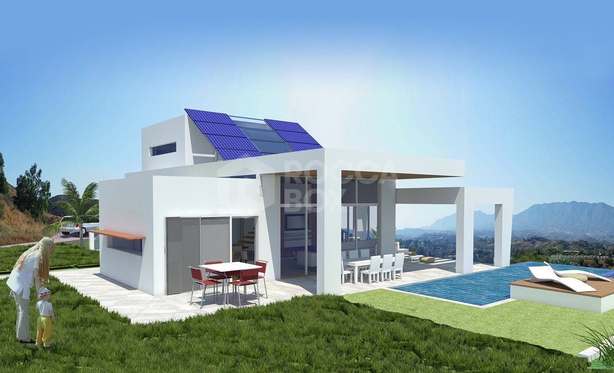 Stylish Contemporary Villas New Development Green Villa in La Cala Golf