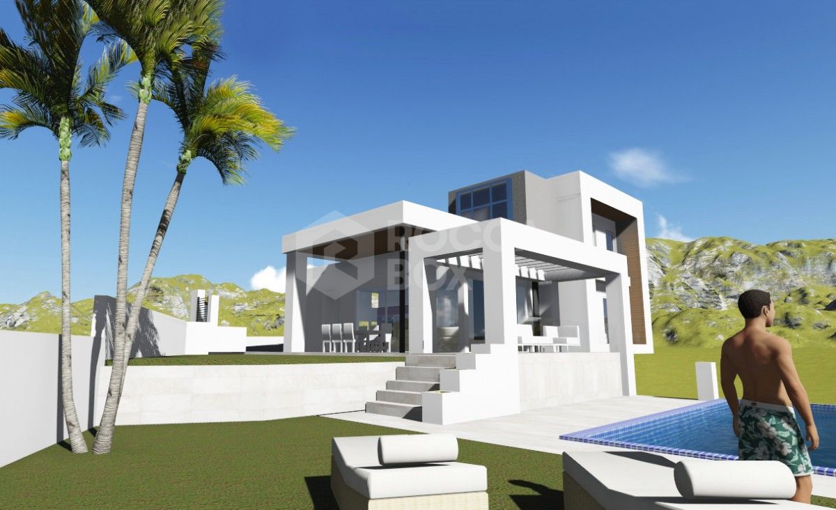 Stylish Contemporary Villas New Development Green Villa in La Cala Golf