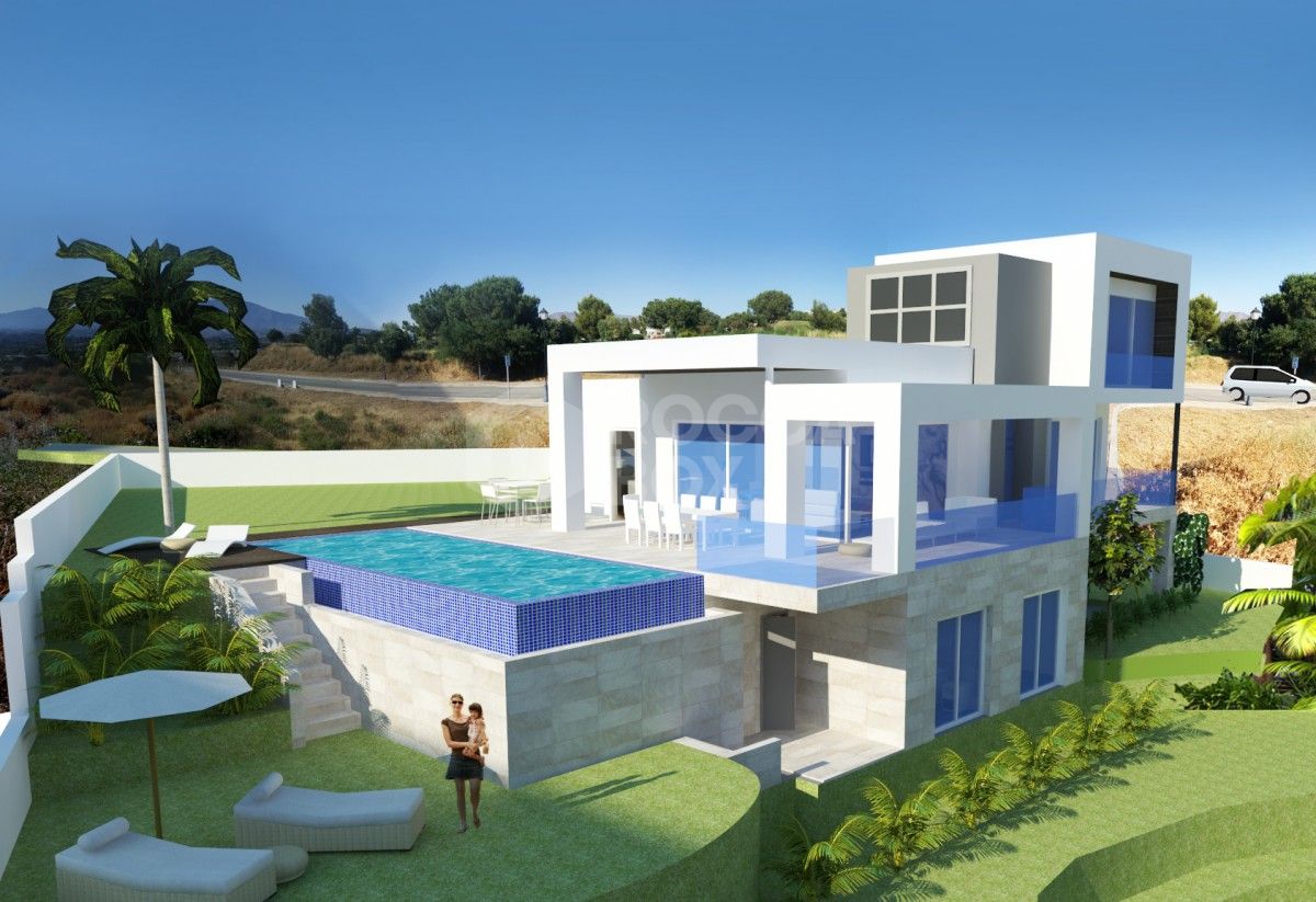 Stylish Contemporary Villas New Development Green Villa in La Cala Golf